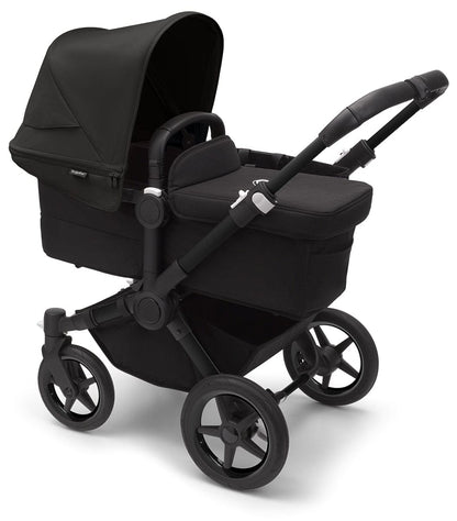Bugaboo Donkey 5 Mono Complete Single-to-Double Stroller - Black / Midnight Black / Midnight Black