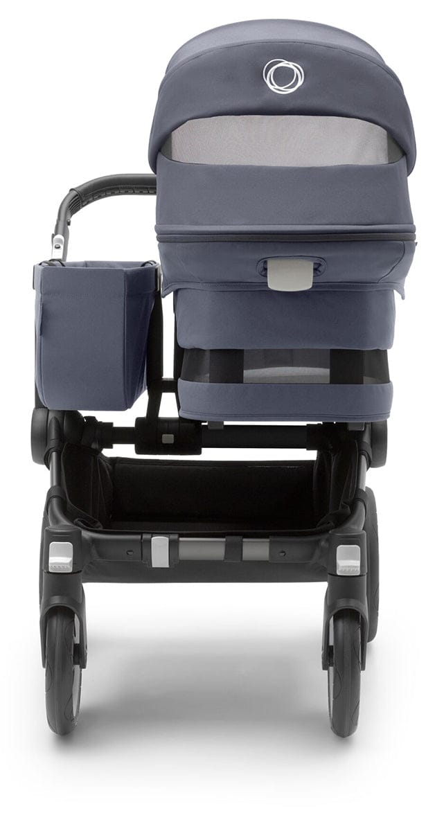 Bugaboo Donkey 5 Mono Complete Single-to-Double Stroller Bundle - Black / Midnight Black / Morning Pink