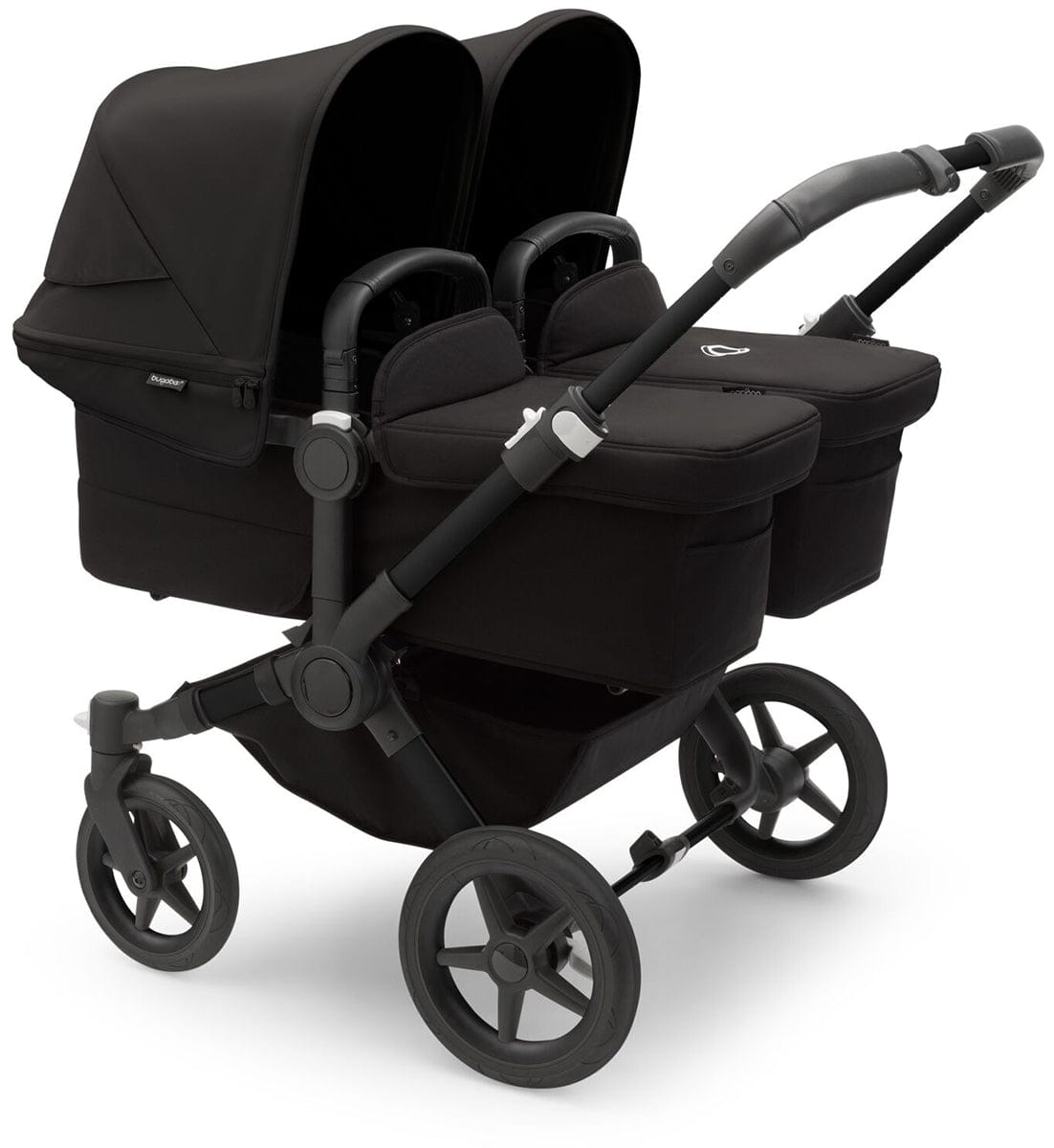 Bugaboo Donkey 5 + Turtle One Twin Travel System Bundle - Black / Midnight Black / Midnight Black / Black