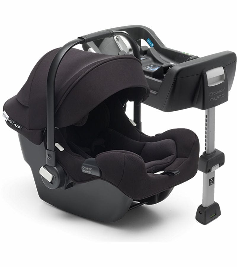 Bugaboo Donkey 5 + Turtle One Twin Travel System Bundle - Black / Midnight Black / Midnight Black / Black