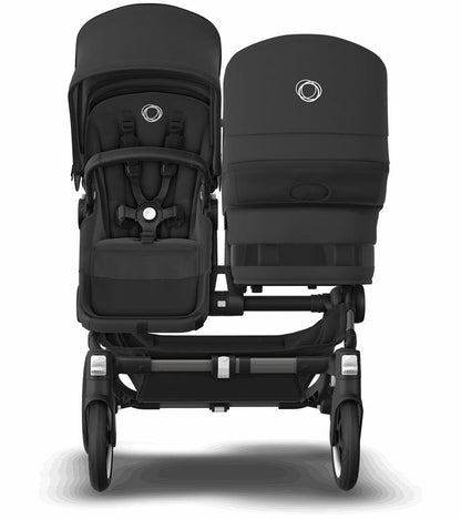 Bugaboo Donkey 5 + Turtle One Twin Travel System Bundle - Black / Midnight Black / Midnight Black / Black