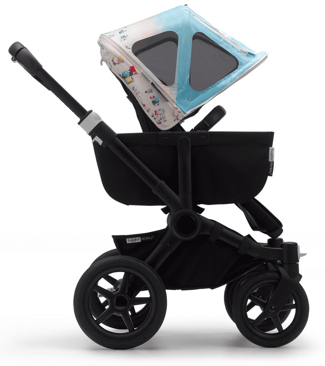 Bugaboo Donkey3 Breezy Sun Canopy - Gray Malin