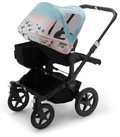 Bugaboo Donkey3 Breezy Sun Canopy - Gray Malin
