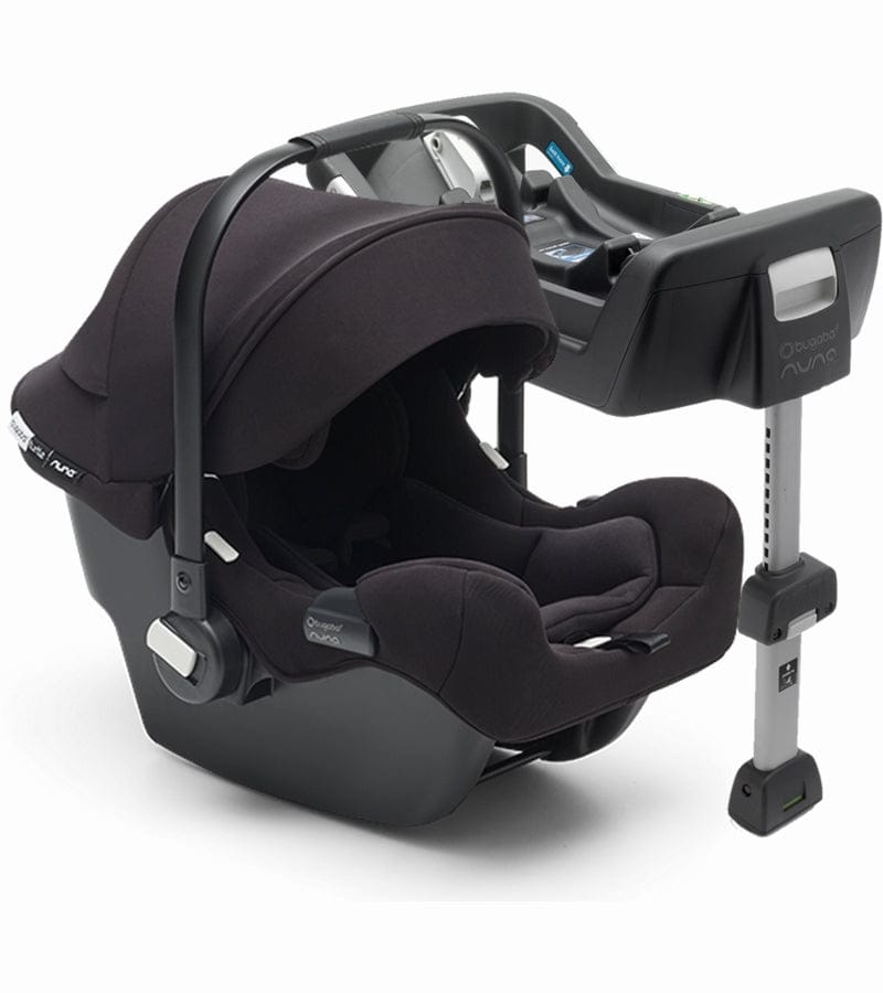 Bugaboo Fox 5 + Turtle One Travel System Bundle - Black / Midnight Black / Misty White / Black - 100051049-81703ZW01