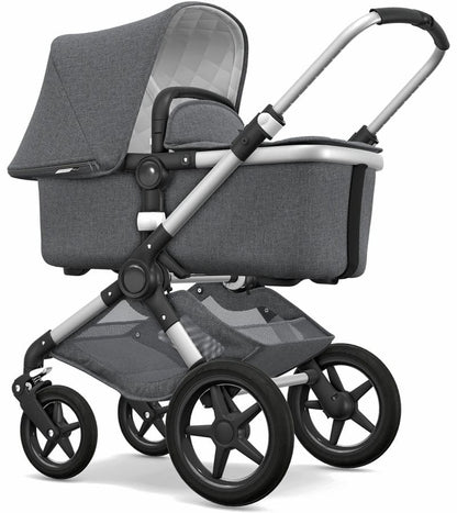 Bugaboo Fox Classic & Turtle Travel System - Aluminum/Grey Melange - 231170AE01-81701ZW01