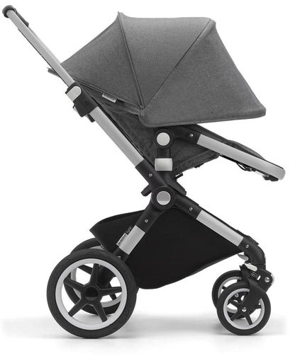 Bugaboo Lynx Complete Stroller - Aluminum/Grey Melange/Grey Melange