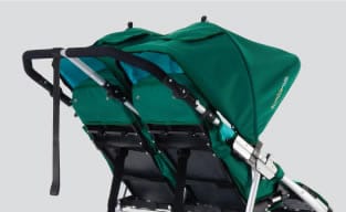 Bumbleride Indie Twin Stroller in Jet Black