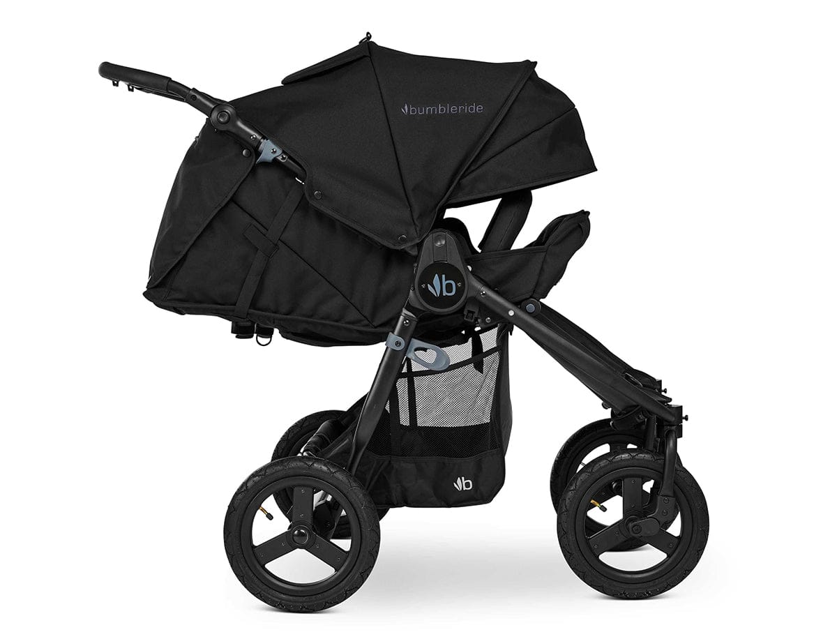 Bumbleride Indie Twin Side by Side Double Stroller - Black