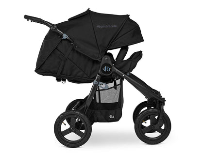 Bumbleride Indie Twin Side by Side Double Stroller - Black