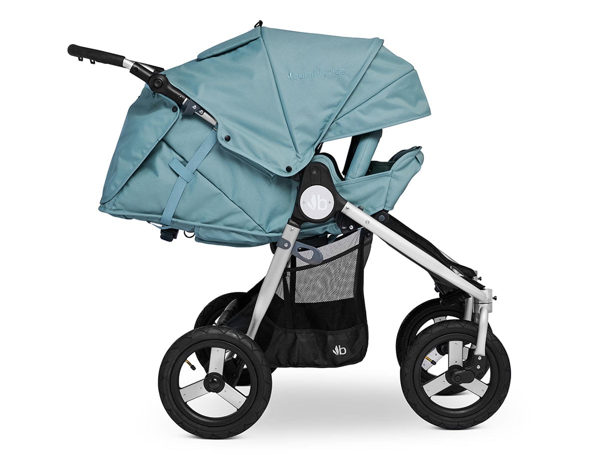 Bumbleride Indie Twin Side by Side Double Stroller - Sea Glass