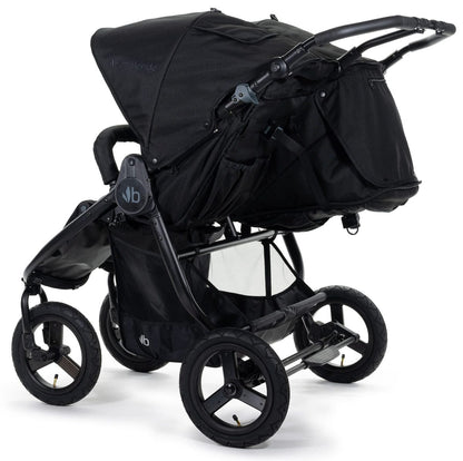 Bumbleride Indie Twin Side by Side Double Stroller - Matte Black