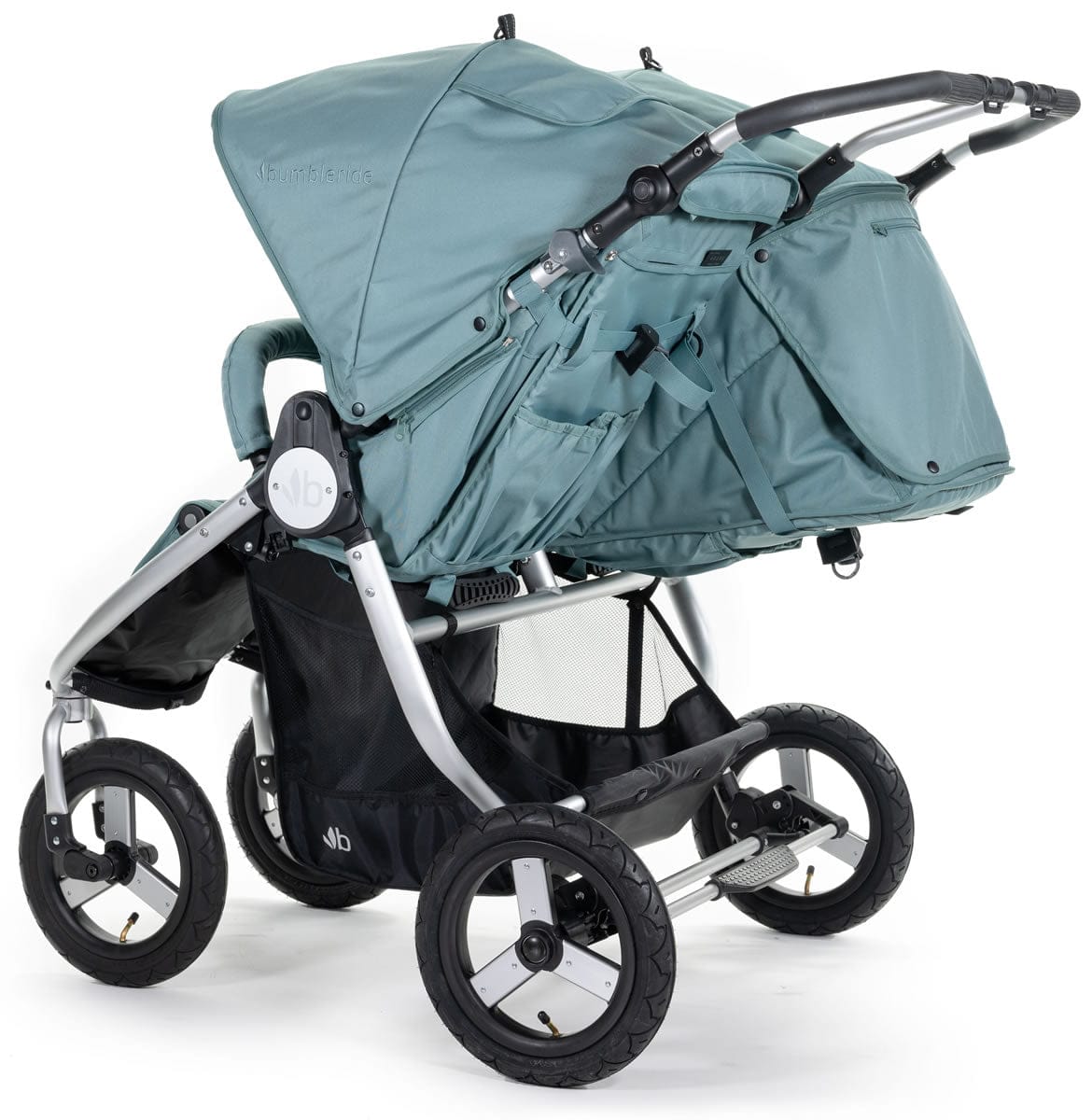 Bumbleride Indie Twin Side by Side Double Stroller - Sea Glass - IT-980SG