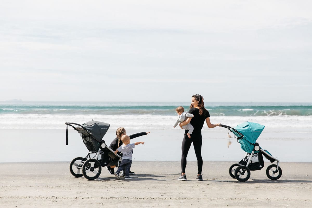Bumbleride Speed Single Stroller - Dawn Grey Mint - SP-350DGM
