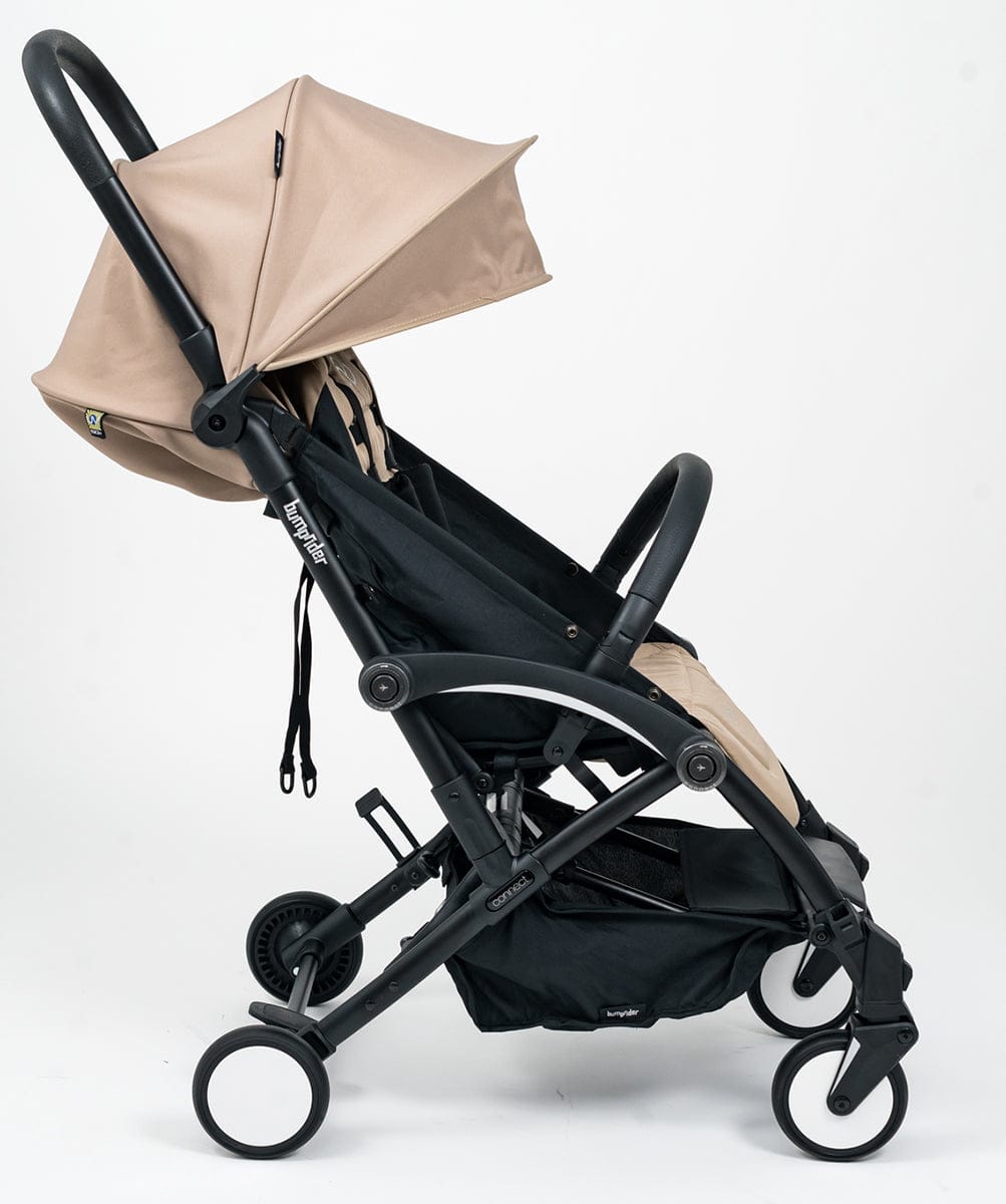 Bumprider Connect 3 Double Stroller Bundle - Black / Sand