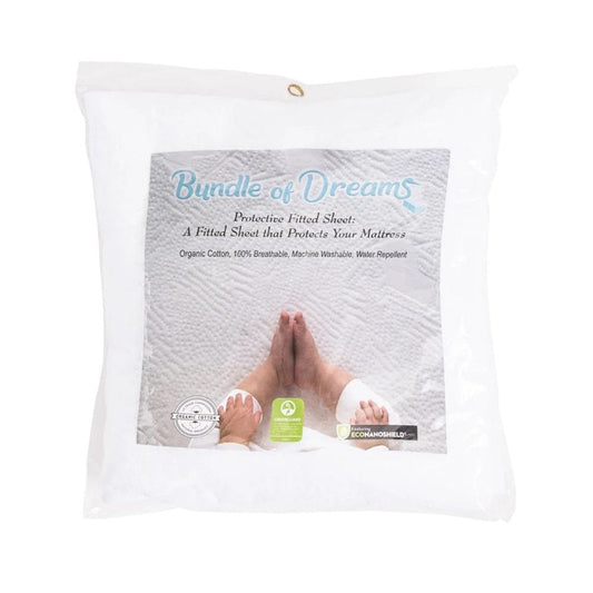 Bundle of Dreams Organic Cotton Fitted Mini Crib Mattress Cover - 38-14525