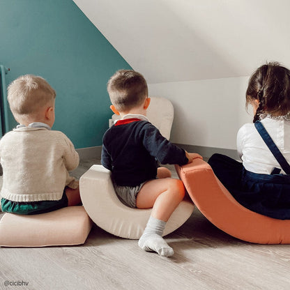 Charlie Crane MILO Rainbow Playset - Bois de Rose - MILO-BOIS-DE-ROSE