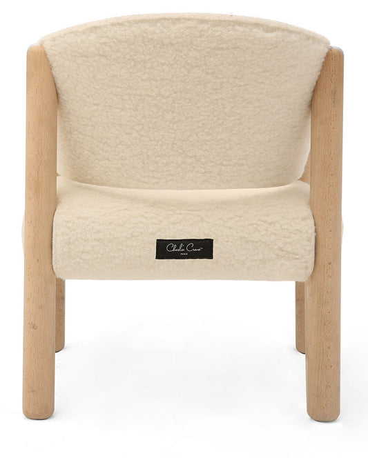 Charlie Crane SABA Chair - Fur Milk - SABA-FUR