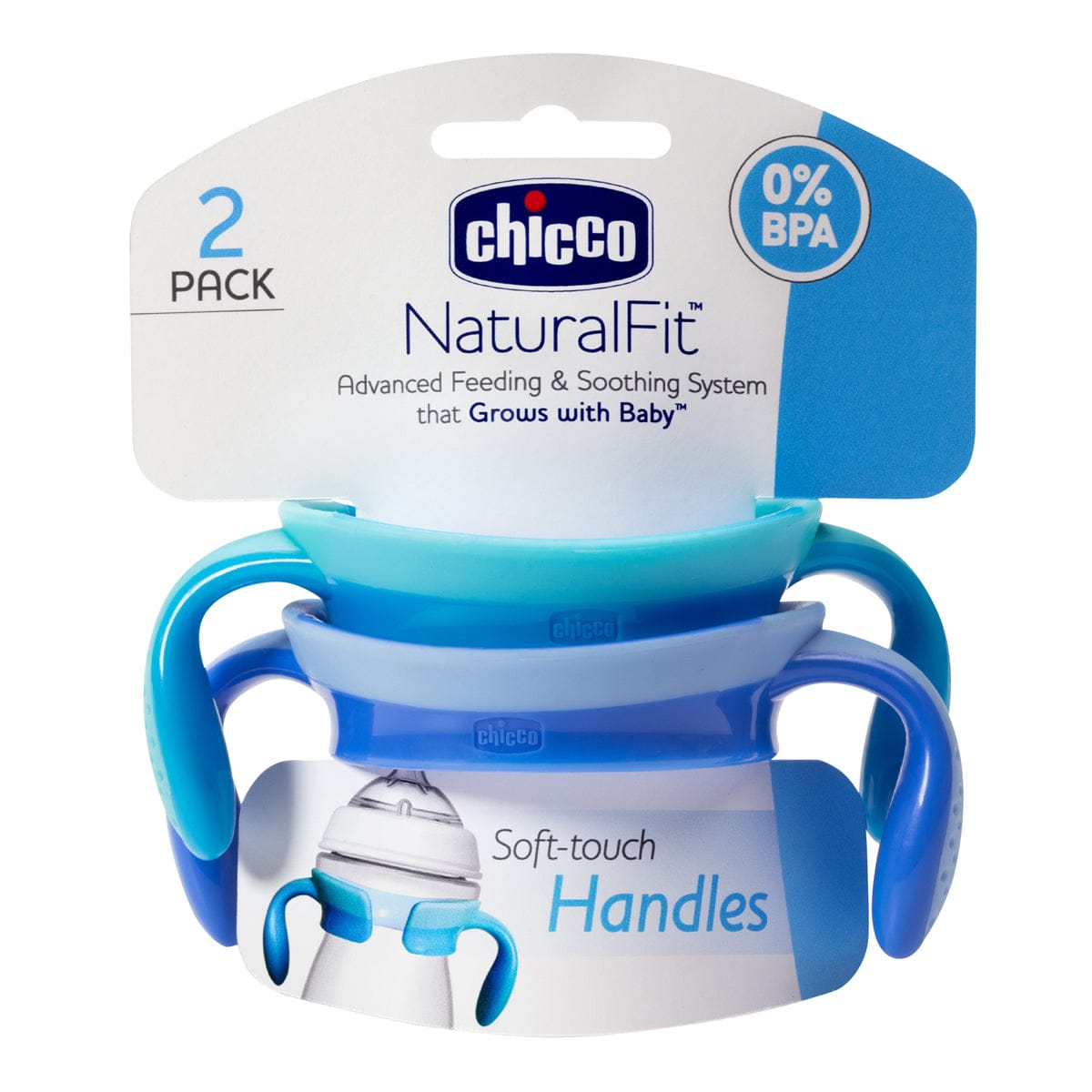 Chicco Bottle Handles - Blue - 00060076200070