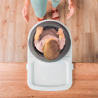 Chicco Fastlock 360 Hook-On Table Chair - Charcoal - 00079676940070