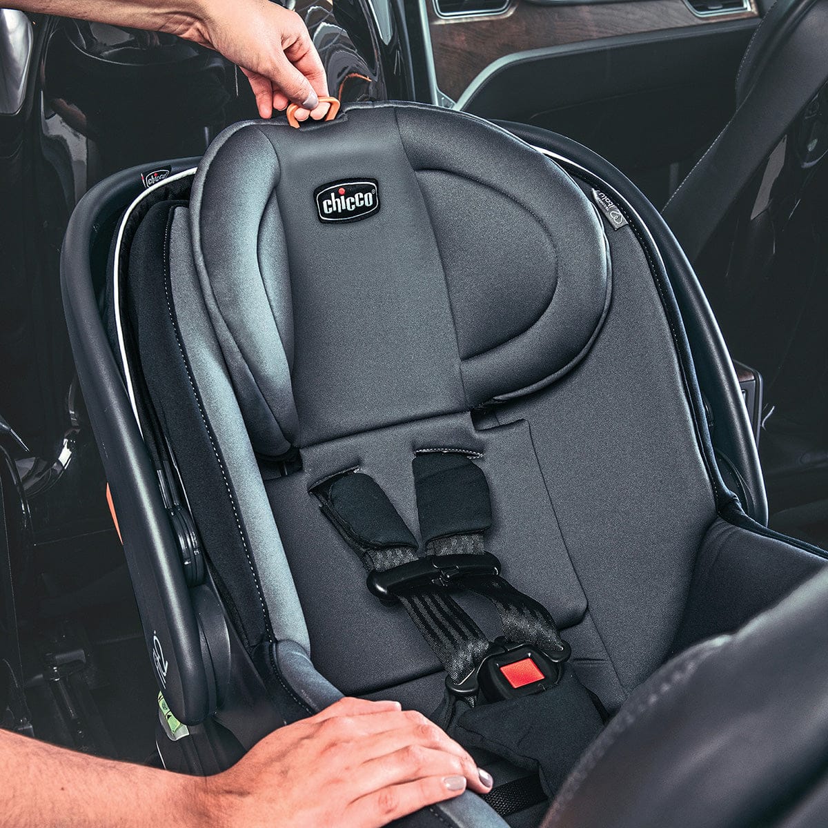 Chicco Fit2 Adapt Infant & Toddler Car Seat with Anti-Rebound Bar- Ember - 07079736860070