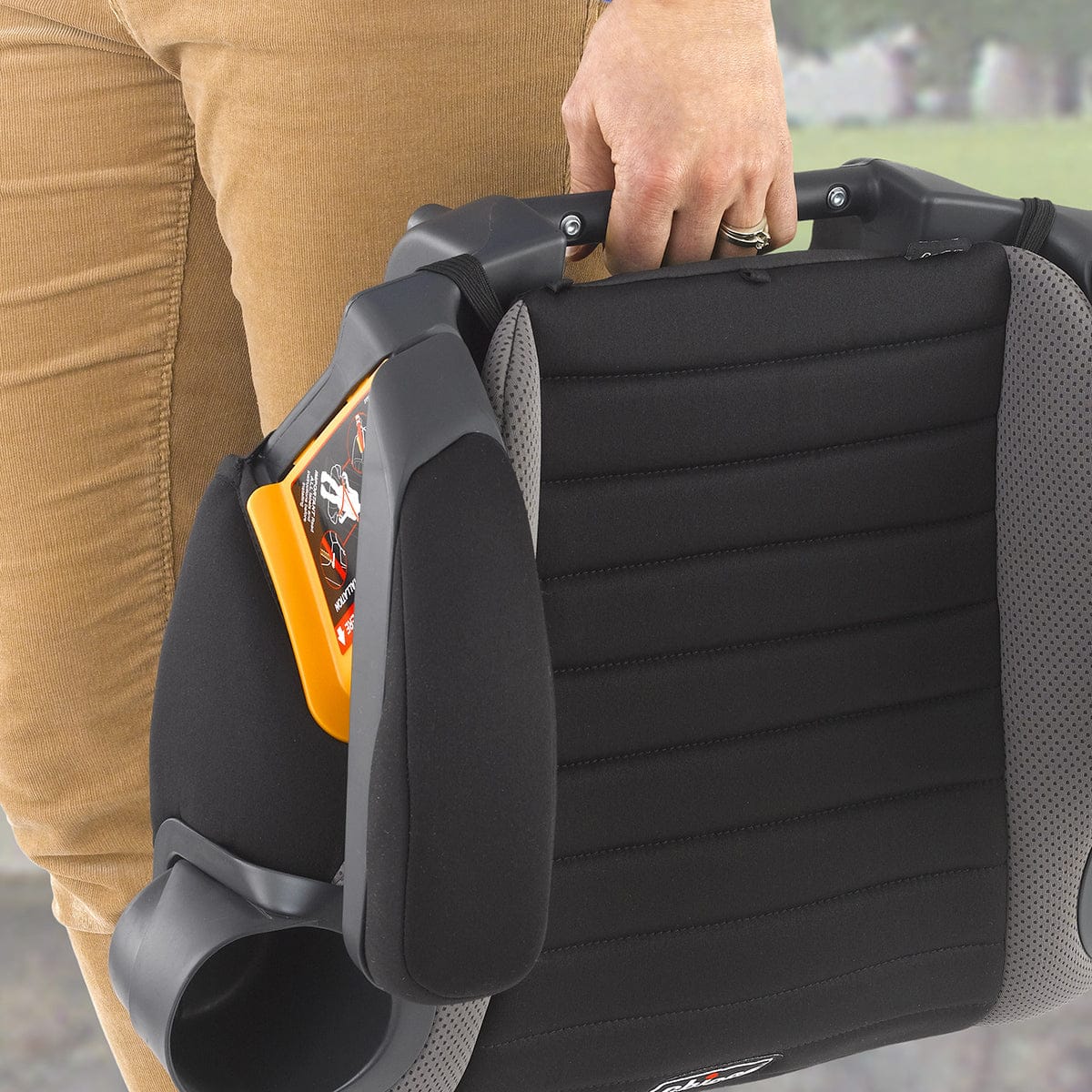 Chicco GoFit Backless Booster Car Seat - Coral