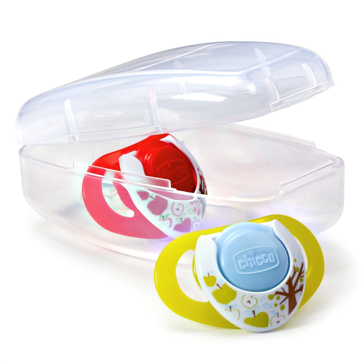 Chicco Hard Shield Orthodontic Pacifiers - Neutral - 12M+ - 00005725000070