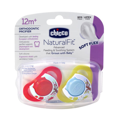 Chicco Hard Shield Orthodontic Pacifiers - Neutral - 12M+ - 00005725000070