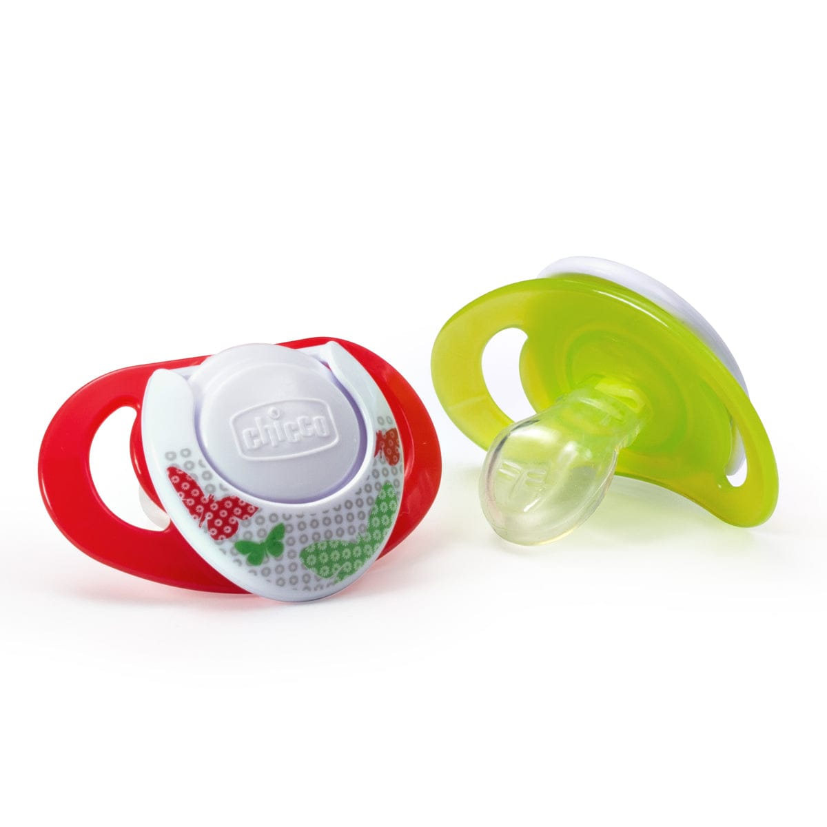 Chicco Hard Shield Orthodontic Pacifiers - Neutral - 4M+