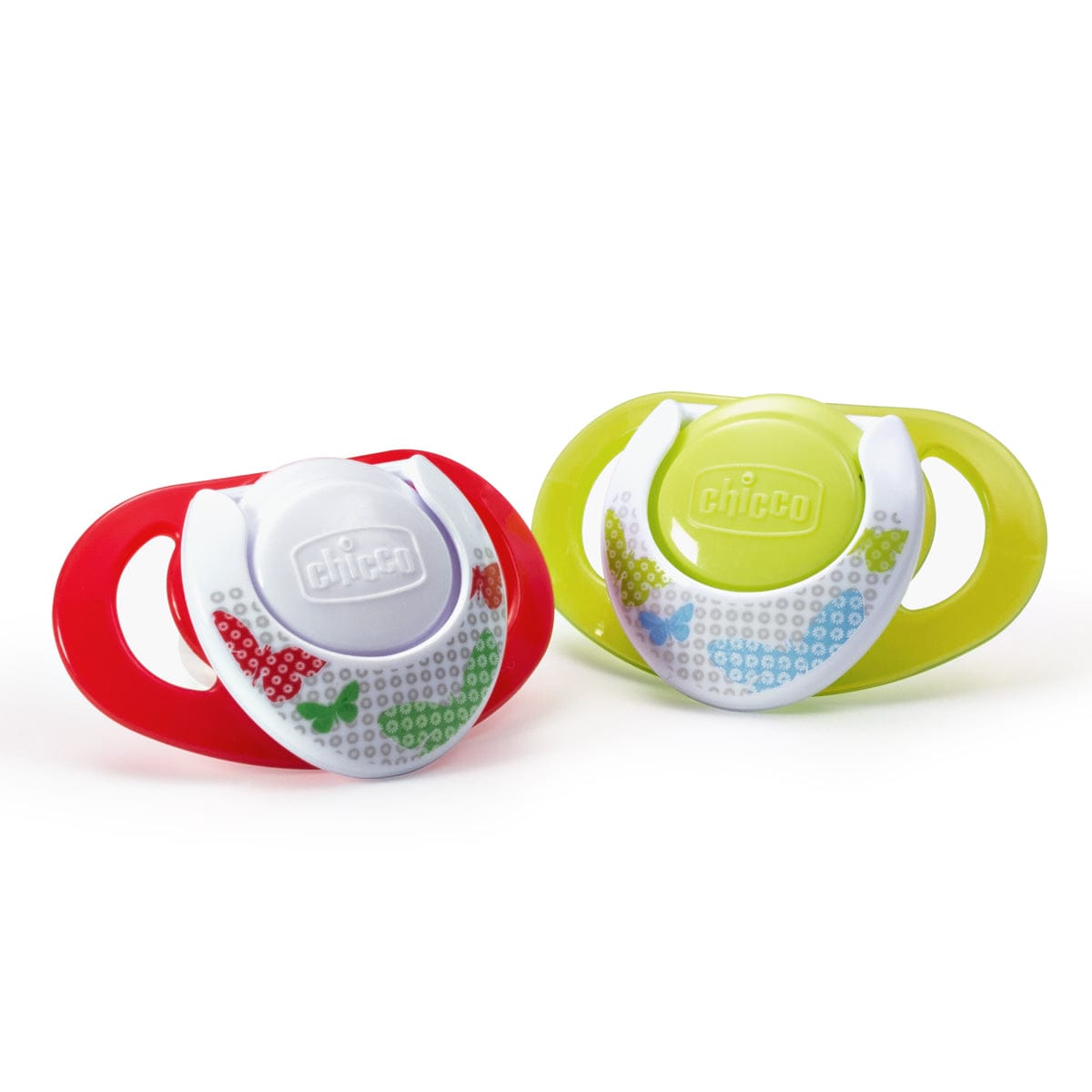 Chicco Hard Shield Orthodontic Pacifiers - Neutral - 4M+