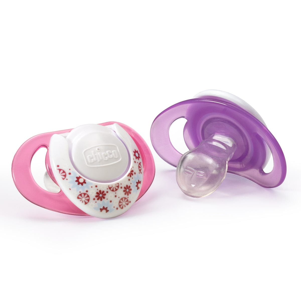 Chicco Hard Shield Orthodontic Pacifiers - Pink - 4M+ - 00005717000070