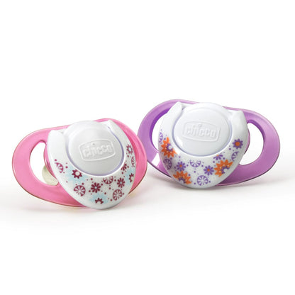 Chicco Hard Shield Orthodontic Pacifiers - Pink - 4M+ - 00005717000070