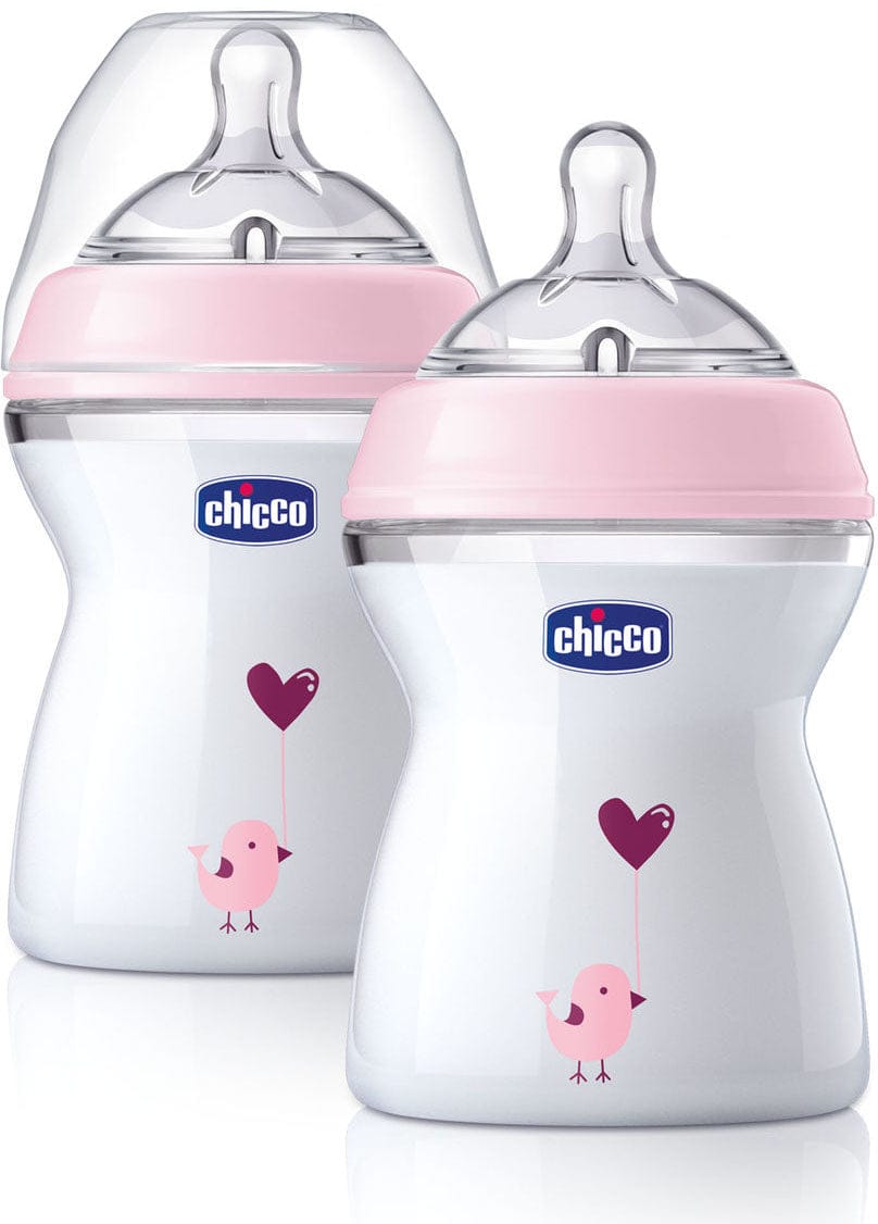 Chicco NaturalFit Newborn Gift Set - Pink Deco - 00080811610070