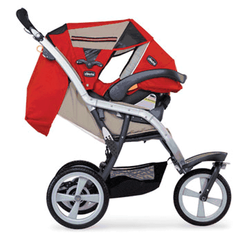 Chicco S3 All Terrain Stroller in Race - 7.06285E+12