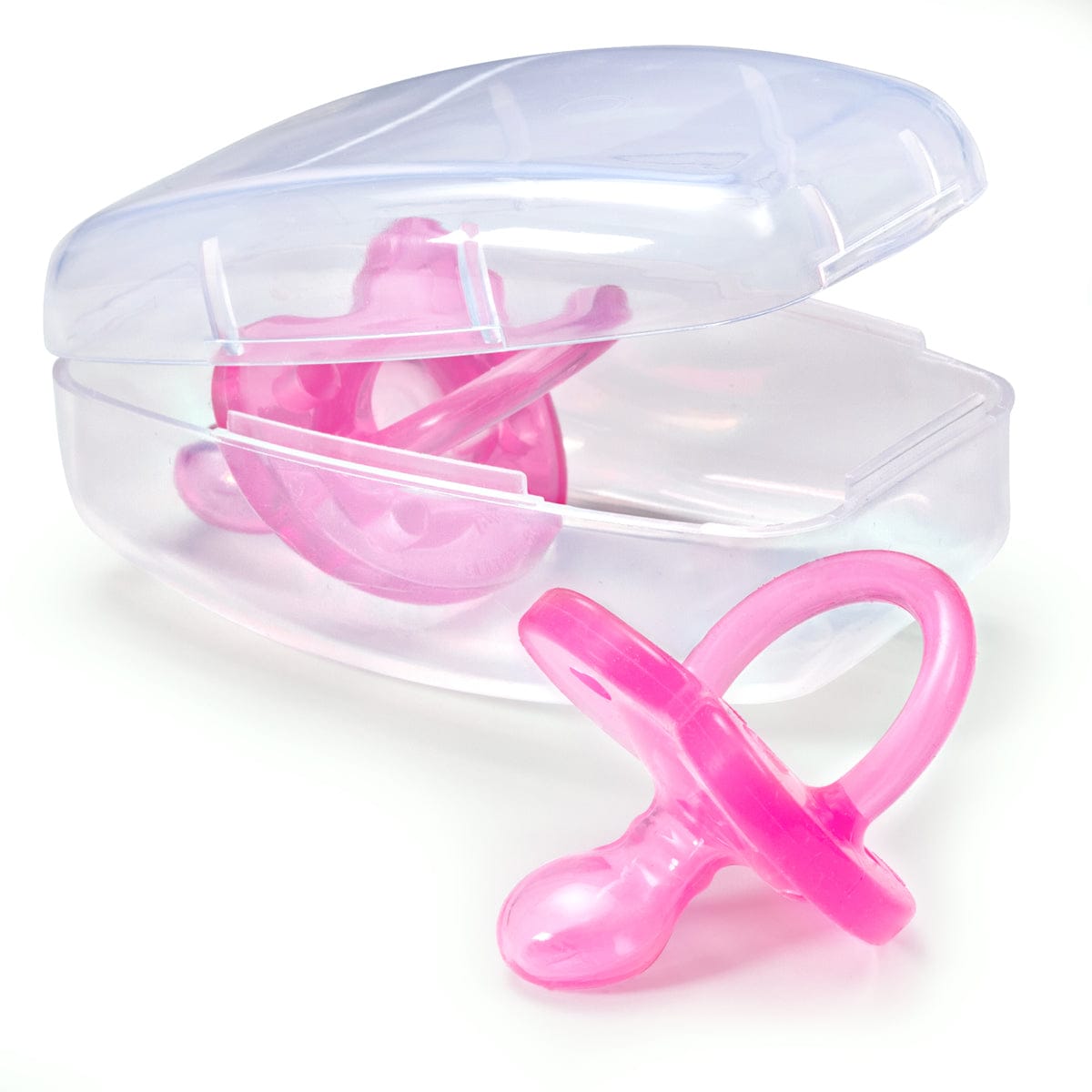 Chicco Soft Silicone Orthodontic Pacifiers - Pink - 12M+ - 2713100070