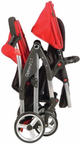 Contours Options LT Tandem Stroller - Crimson Red - ZT014-CRS1