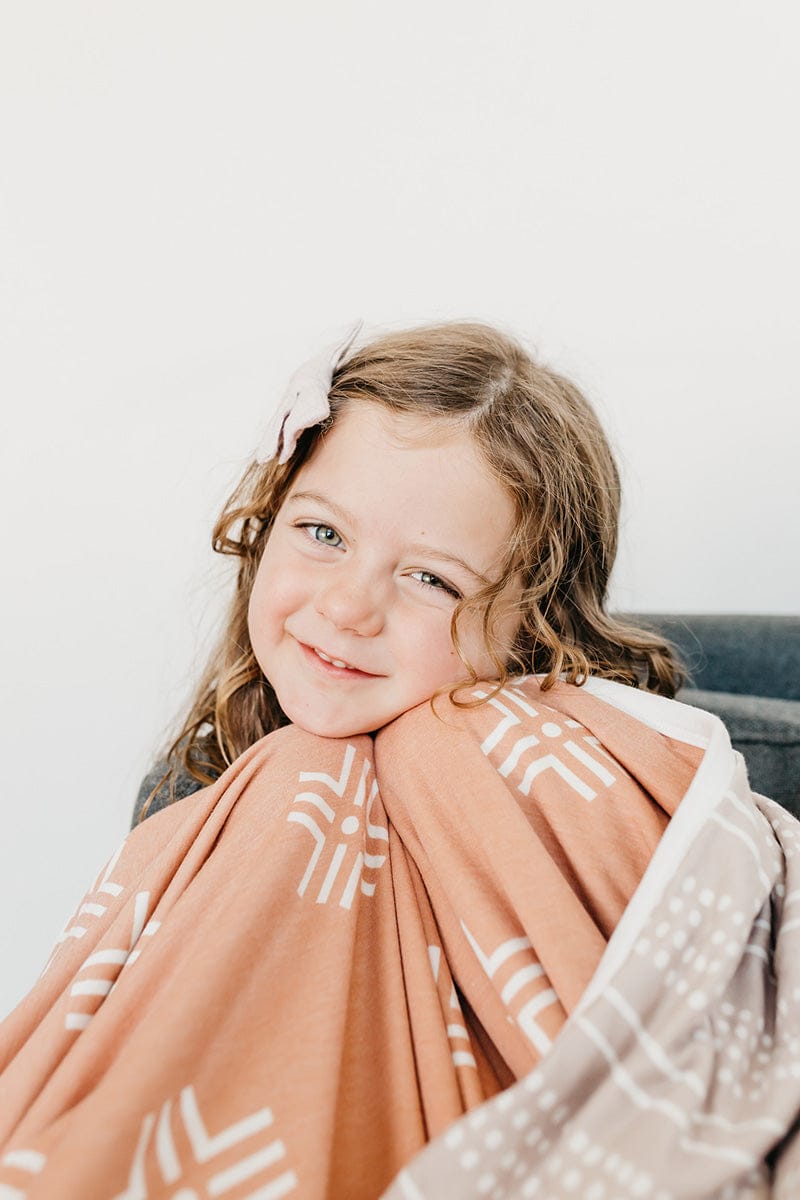 Copper Pearl 3-Layer Stretchy Quilt - Mesa