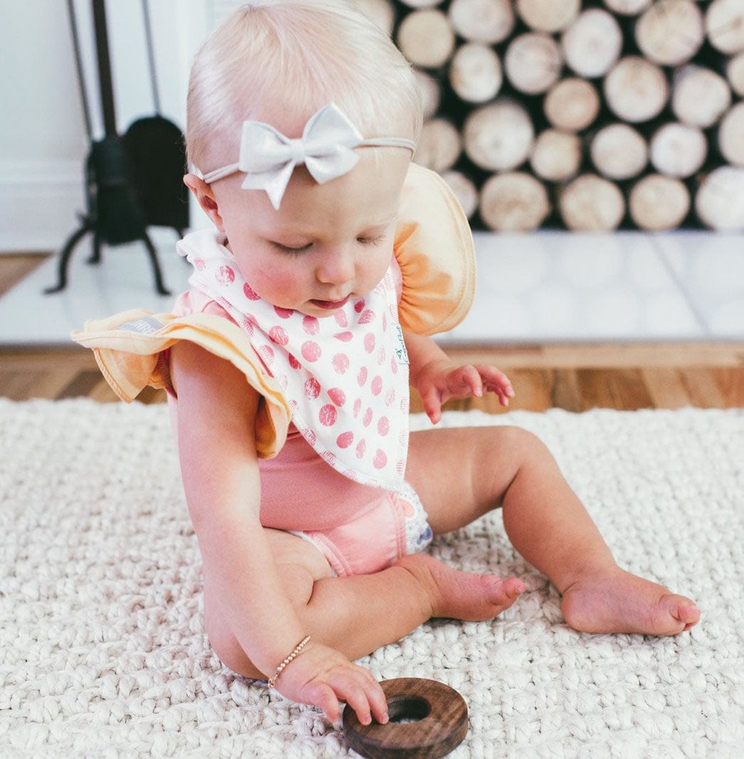 Copper Pearl Baby Bandana Bibs, 4 Pack - Claire - X00163GGA9