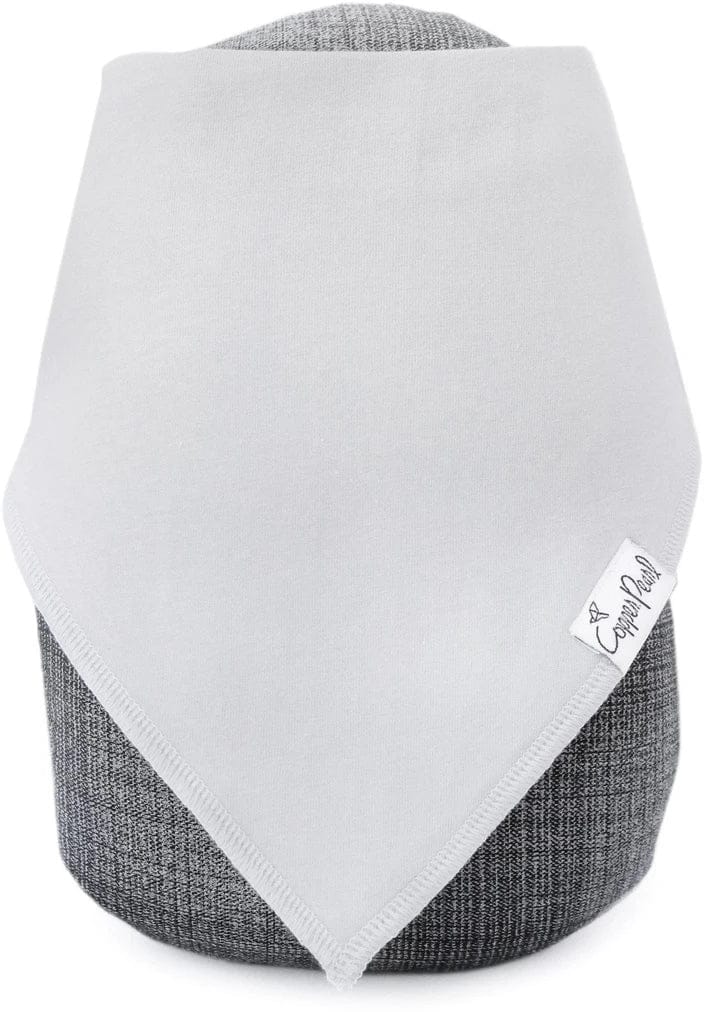 Copper Pearl Baby Bandana Bibs, 4 Pack - Grey - X0013FL3UD