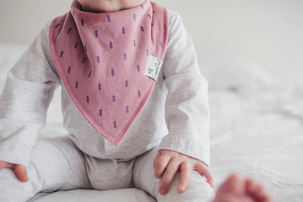 Copper Pearl Baby Bandana Bibs, 4 Pack - Lola - X001Q7XRXJ