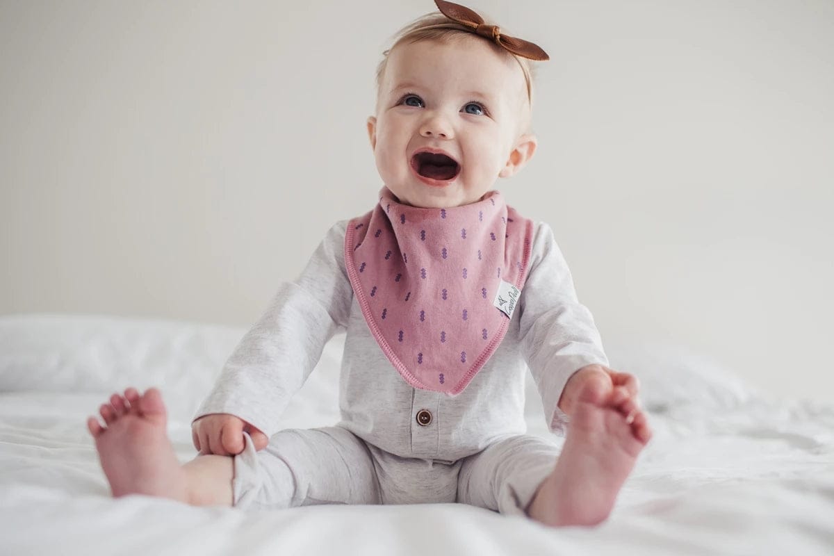 Copper Pearl Baby Bandana Bibs, 4 Pack - Lola - X001Q7XRXJ