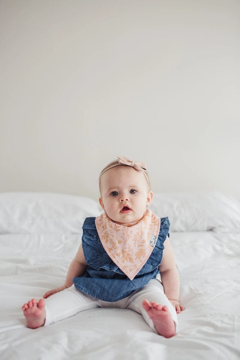 Copper Pearl Baby Bandana Bibs, 4 Pack - Lola - X001Q7XRXJ