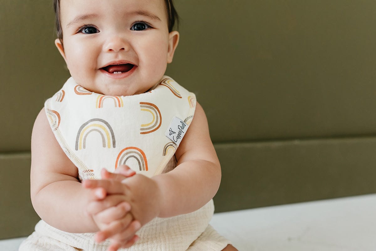 Copper Pearl Baby Bandana Bibs, 4 Pack - Maui - X002S8EAN1