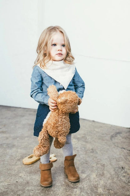 Copper Pearl Baby Bandana Bibs, 4 Pack - Paris - X000UBJIPN