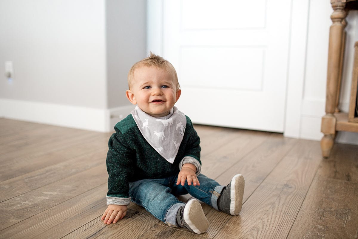 Copper Pearl Baby Bandana Bibs, 4 Pack - Woodland - X0019LGCRP