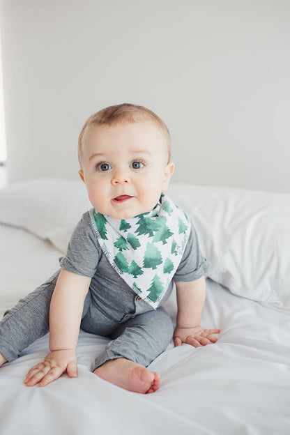 Copper Pearl Baby Bandana Bibs, 4 Pack - Woodland - X0019LGCRP