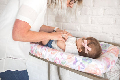 Copper Pearl Changing Pad Cover - Bloom - X001DBVFEL