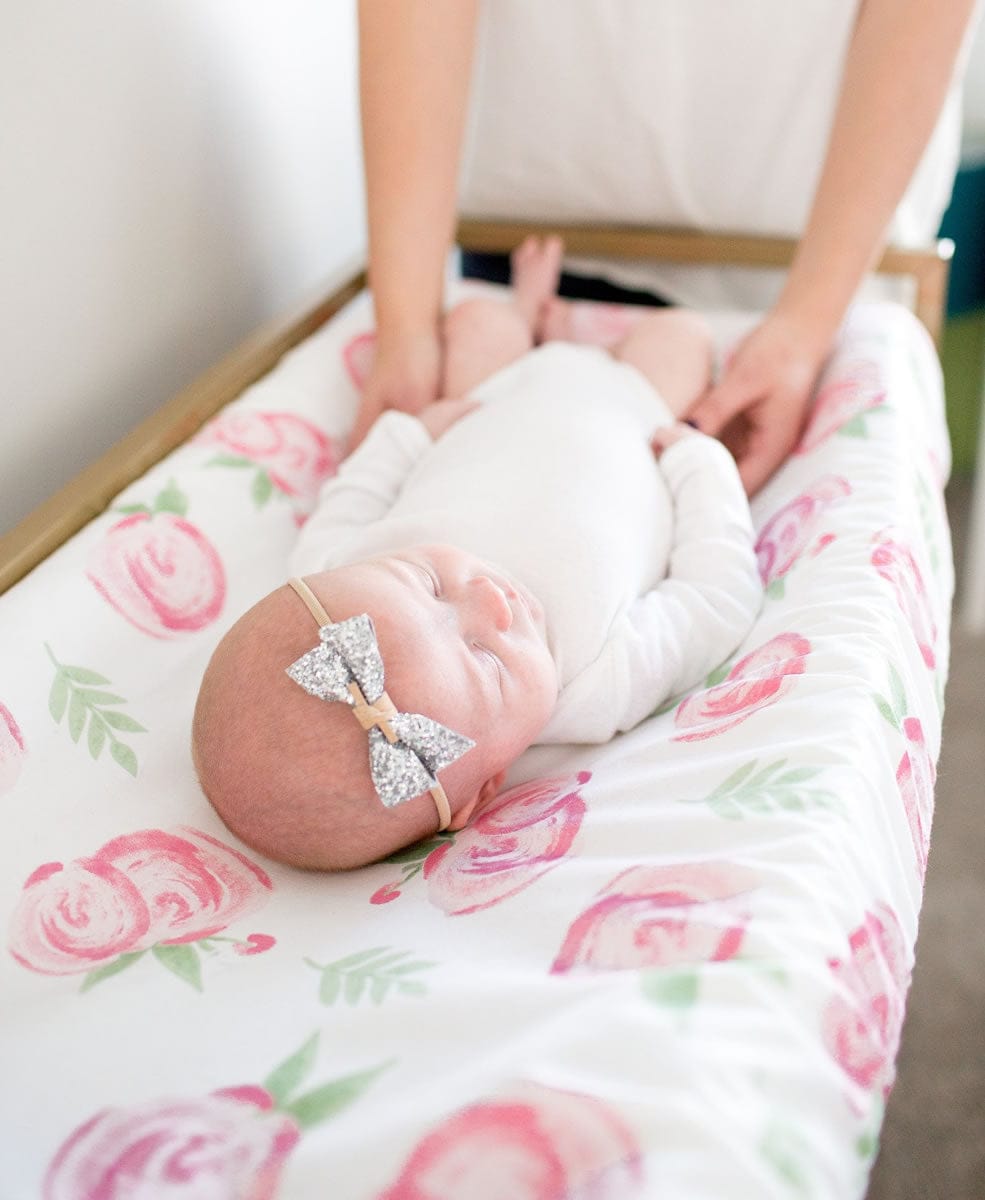 Copper Pearl Changing Pad Cover - Grace - X00184XQY5