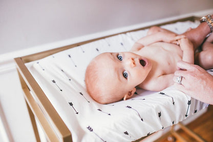 Copper Pearl Changing Pad Cover - Native