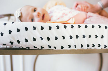 Copper Pearl Changing Pad Cover - Smitten - X00159PGJV