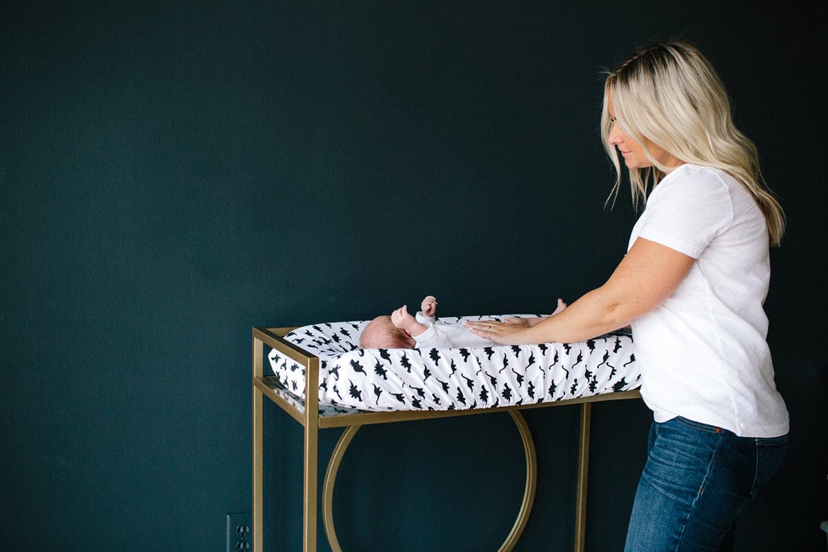 Copper Pearl Changing Pad Cover- Wild - X001JFMRFR